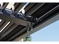 3x4m terrasoverkapping met lamellendak - afbeelding 9 van  10