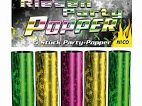 3x5 partypoppers - afbeelding 1 van  1