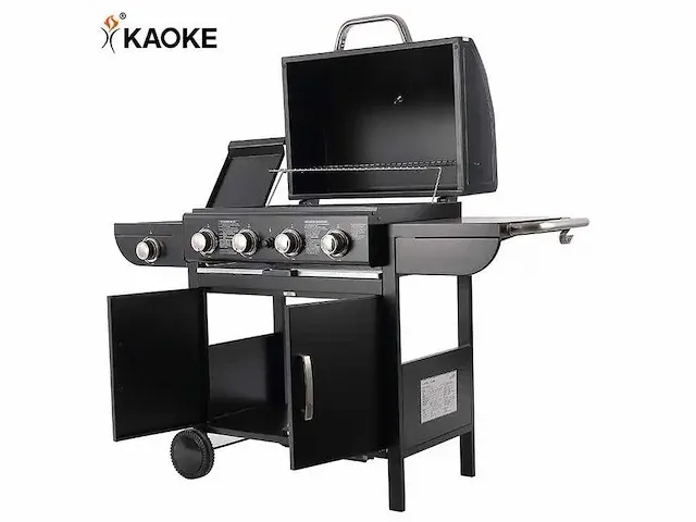 4 + 1 gasgrill met hoofdbrander - afbeelding 4 van  5