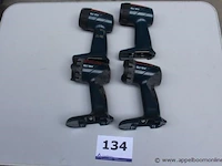4 accu lampen bosch, gli 12/18v - afbeelding 1 van  3