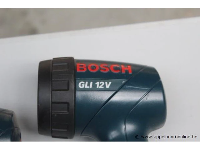 4 accu lampen bosch, gli 12/18v - afbeelding 3 van  3