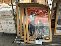 4 affiches gipsy's - afbeelding 1 van  4