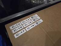 4 alu frames met groot lot led schermen - afbeelding 16 van  17