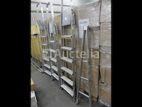 4 aluminium ladders - afbeelding 2 van  7
