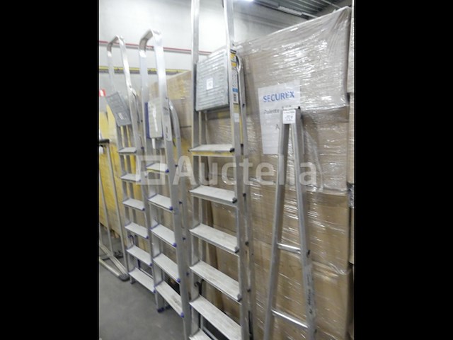 4 aluminium ladders - afbeelding 3 van  7