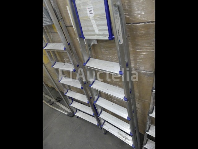 4 aluminium ladders - afbeelding 5 van  7