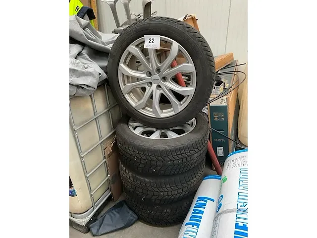 4 autobanden general snow grabber op lichtmetalen velg - afbeelding 2 van  5