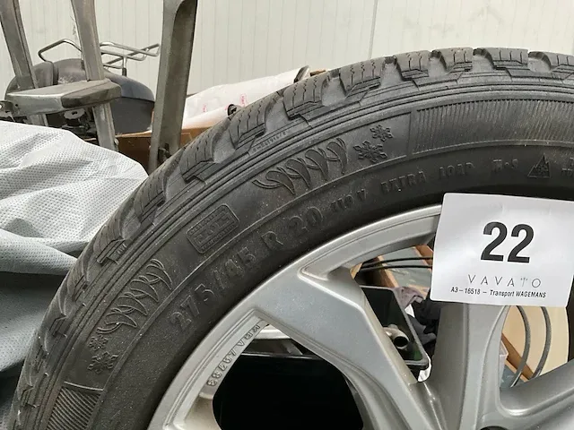 4 autobanden general snow grabber op lichtmetalen velg - afbeelding 3 van  5