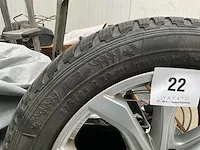 4 autobanden general snow grabber op lichtmetalen velg - afbeelding 3 van  5