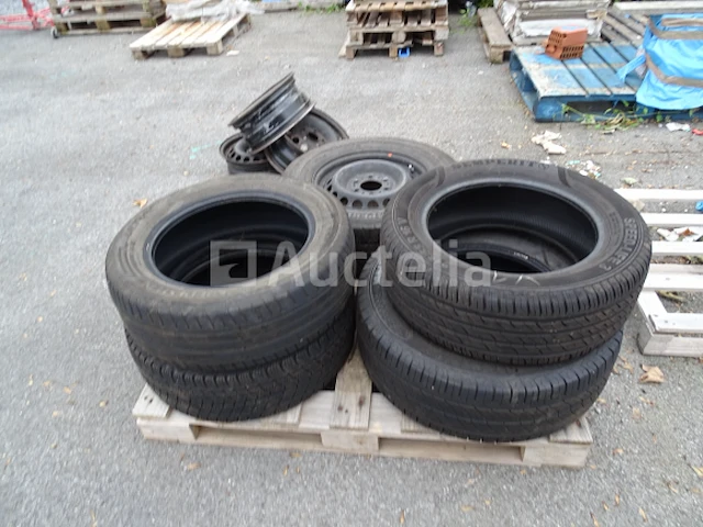 4 banden, 3 velgen, velgband - afbeelding 3 van  11