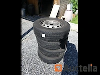 4 banden op velgen voor opel vivaro (zomer) goodyear 205/65r 16c 107/105t - afbeelding 5 van  9