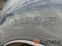 4 banden op velgen voor vrachtwagen sava orjac ms - afbeelding 3 van  4