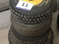 4 banden voor gebruik met gianni ferrari machines - afbeelding 1 van  2