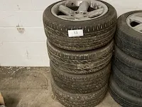 4 banden vv. alu velg - afbeelding 1 van  2