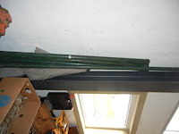 4 bekaertpalen en parasol - afbeelding 2 van  2