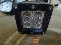4 bevestigingsmiddel bars voor voertuig, 5 led-spots - afbeelding 6 van  8