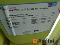 4 blikjes van 25 liter wasproducten voor tafelgerei en auto, vrachtwagen,.. kersia - afbeelding 2 van  3