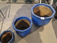 4 bloempotten - afbeelding 1 van  2