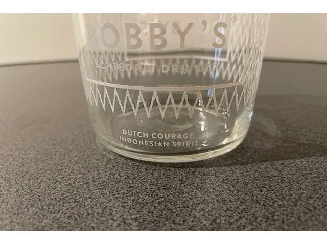4 bobby's dry gin glazen - afbeelding 2 van  2