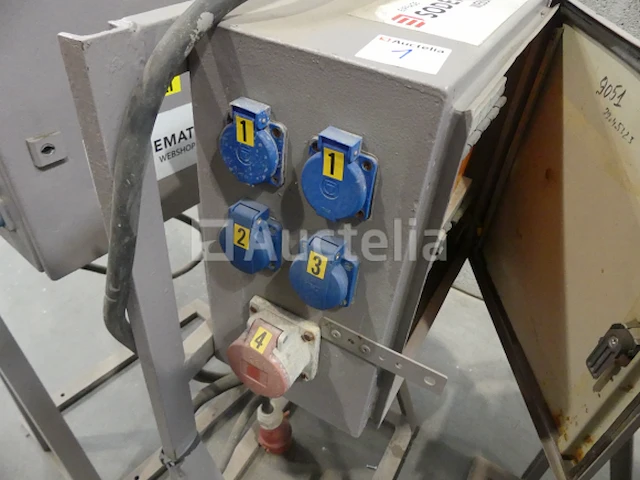 4 bouw elektrische kasten - afbeelding 1 van  7