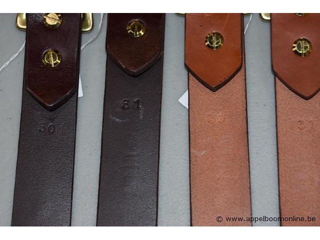 4 broeksriemen maat 30-31 - afbeelding 2 van  2