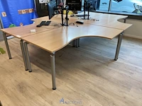 4 bureautafels - afbeelding 2 van  5