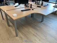 4 bureautafels - afbeelding 3 van  5