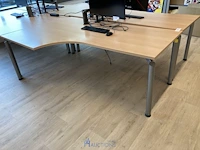 4 bureautafels - afbeelding 3 van  5