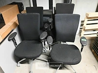 4 bureelstoelen - afbeelding 1 van  2