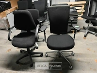 4 bureelstoelen - afbeelding 1 van  3