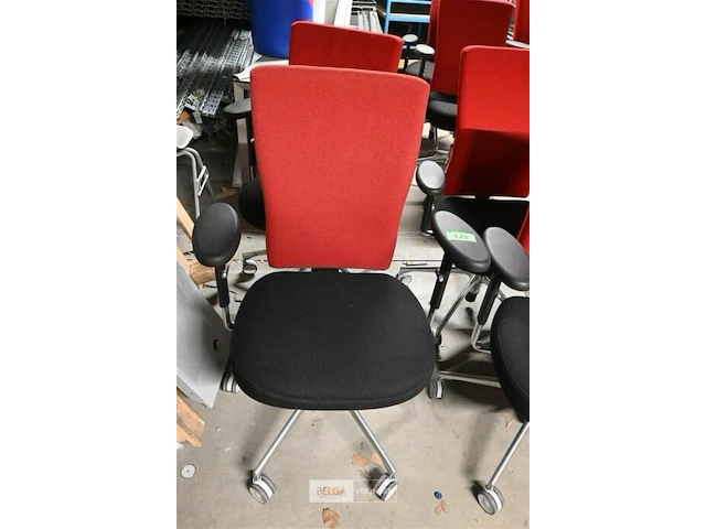 4 bureelstoelen - afbeelding 2 van  2