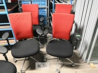 4 bureelstoelen - afbeelding 1 van  2