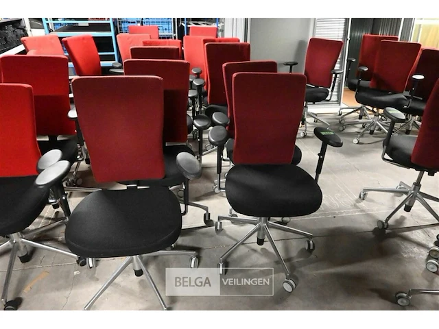 4 bureelstoelen - afbeelding 1 van  2