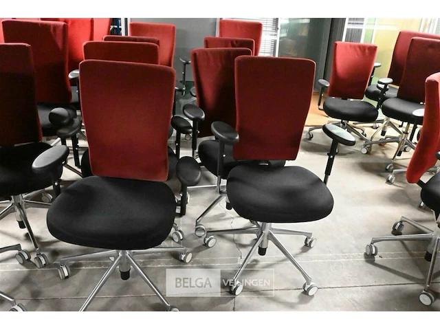4 bureelstoelen - afbeelding 1 van  2