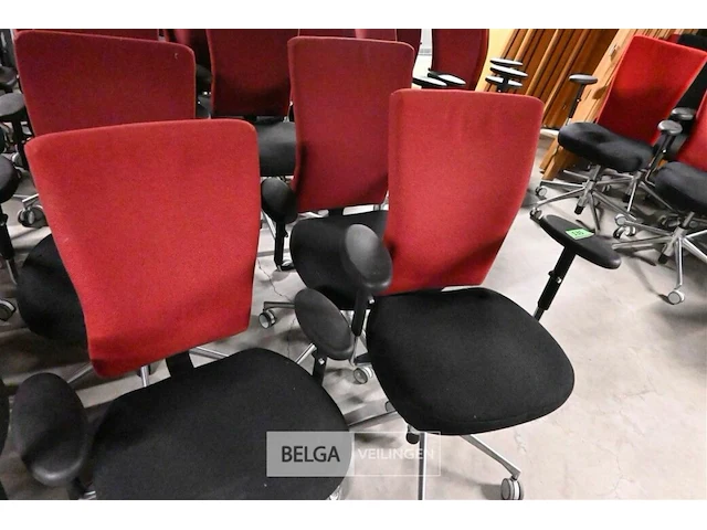 4 bureelstoelen - afbeelding 1 van  2