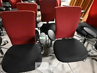 4 bureelstoelen - afbeelding 1 van  2