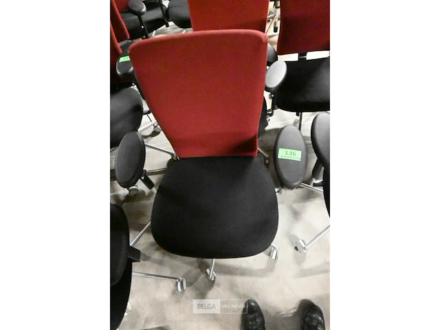 4 bureelstoelen - afbeelding 2 van  2