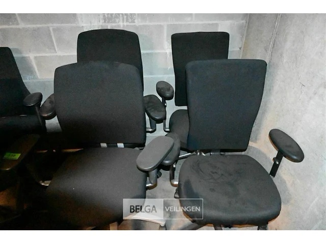 4 bureelstoelen - afbeelding 1 van  2