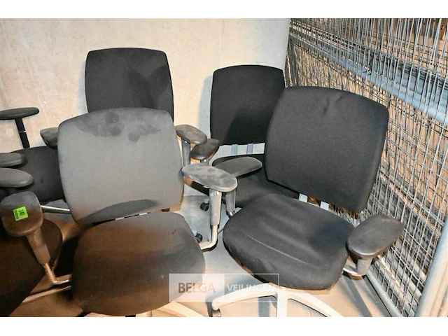 4 bureelstoelen - afbeelding 1 van  2