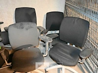 4 bureelstoelen - afbeelding 1 van  2