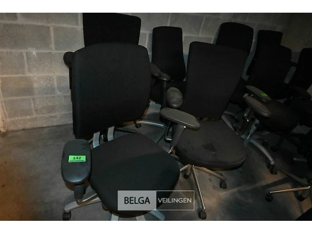4 bureelstoelen - afbeelding 1 van  2