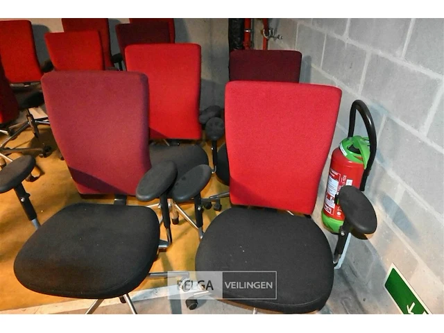 4 bureelstoelen - afbeelding 1 van  2