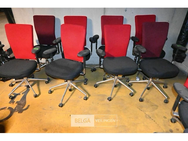4 bureelstoelen - afbeelding 1 van  2