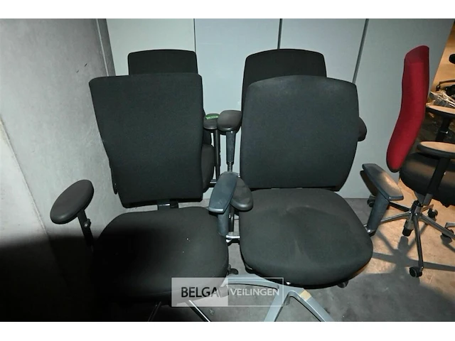 4 bureelstoelen - afbeelding 1 van  1