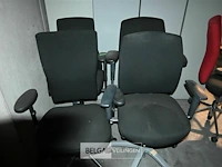 4 bureelstoelen - afbeelding 1 van  1