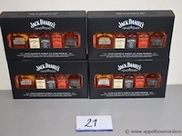 4 cadeausets à 5 flesjes jack daniels 40% - afbeelding 1 van  3