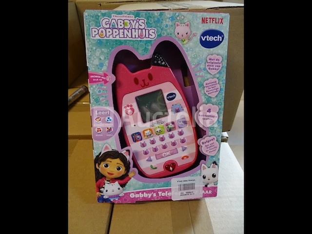 4 cat games - 3 jaar oud vtech gabby smartphone - afbeelding 1 van  2