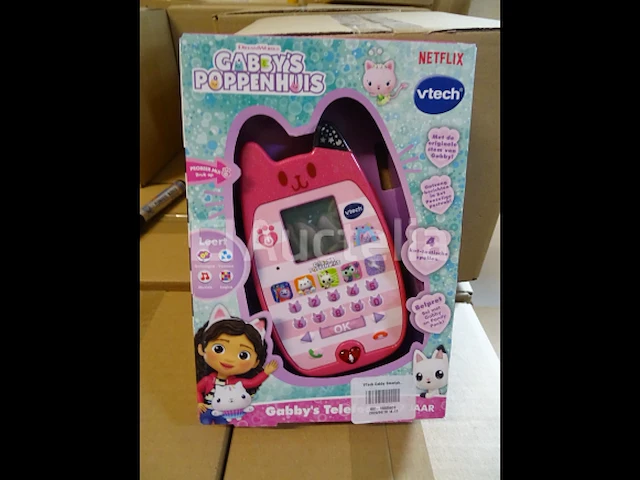 4 cat games - 3 jaar oud vtech gabby smartphone - afbeelding 2 van  2