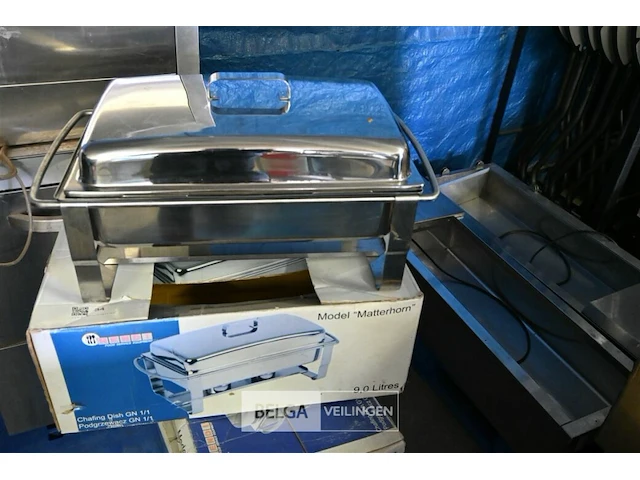 4 chafing dish - afbeelding 1 van  4