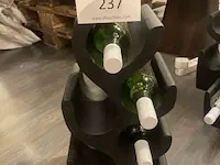 4 decoratieve houten opbergmeubels met opbergmeubeltje aan de muur - afbeelding 4 van  4